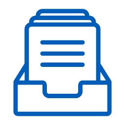 Filing Tray Icon, filing tray,documents,storage