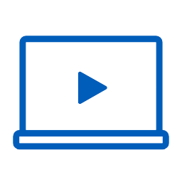 Laptop Play Icon, laptop,play,media