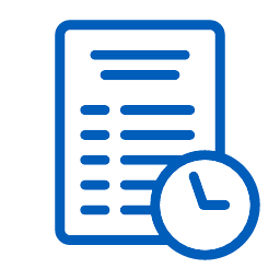 Paper Clock Icon, paper,clock,time