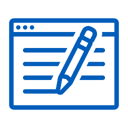 Web Window Write Icon, web window,write,web - based