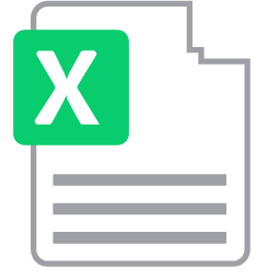 Excel File Extension Icon, excel,spreadsheet