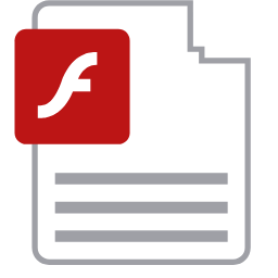 SWF File Extension Icon, swf,flash
