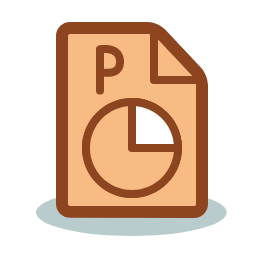 PowerPoint File Icon | Free SVG & PNG Download | IconEasy