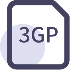 3GP File Extension Icon, 3GP,video,mobile