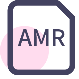 AMR File Extension Icon, AMR,audio,voice