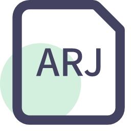 ARJ File Extension Icon, ARJ,compressed,archive