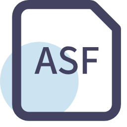 ASF File Extension Icon, ASF,video,multimedia