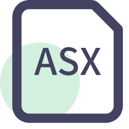 ASX File Extension Icon, ASX,video,streaming