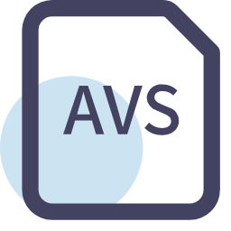 AVS File Extension Icon, AVS,video,synchronization