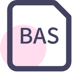 BAS File Extension Icon, BAS,BASIC,code