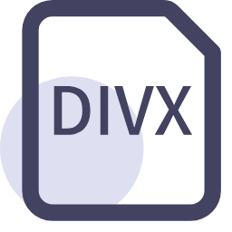 DIVX File Extension Icon, DIVX,video,codec