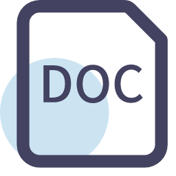 DOC File Extension Icon, DOC,Word,document