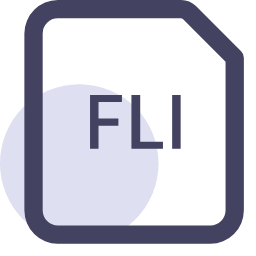 FLI File Extension Icon, FLI,animation,video