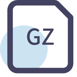 GZ File Extension Icon, GZ,compressed,archive