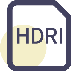 HDRI File Extension Icon, HDRI,image,high dynamic range