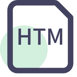 HTM File Extension Icon, HTM,web,markup