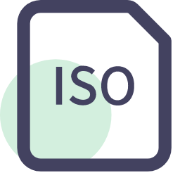 ISO File Extension Icon, ISO,disc image,file