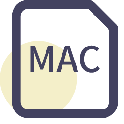 MAC File Extension Icon, MAC,macro,file