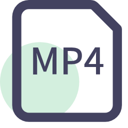 MP4 File Extension Icon, MP4,video,MPEG-4