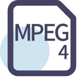 MPEG4 File Extension Icon, MPEG4,video,MPEG-4