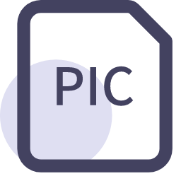 PIC File Format Icon, PIC,file format,image