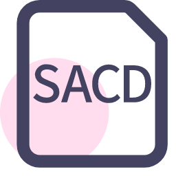 SACD File Format Icon, SACD,file format,audio