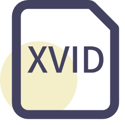 XVID File Format Icon, XVID,file format,video
