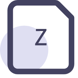 Z File Format Icon, Z,file format,archive