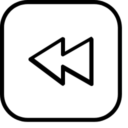 Backward Button Icon, backward button,playback control