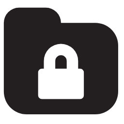 Locked Folder Icon, locked,folder,security