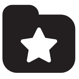 Star Folder Icon, star,folder,important