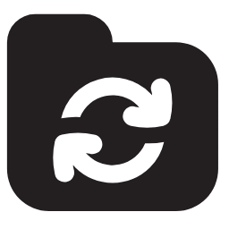Sync Folder Icon, sync,folder,synchronization