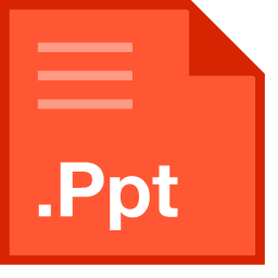 PPT File Icon, PPT,presentation