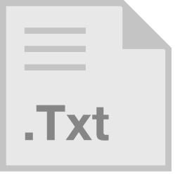 TXT File Icon, TXT,text file