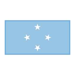 Federated States of Micronesia Flag Icon, Micronesia,flag