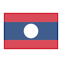 Laos Flag Icon, Laos,flag