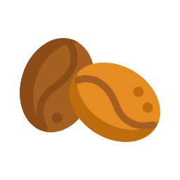 Coffee Beans Icon, coffee beans,coffee raw material