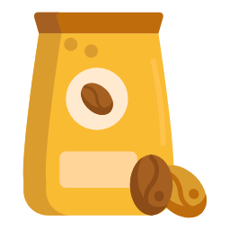 Coffee in Package Icon, coffee package,coffee