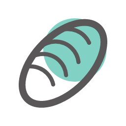 Bread Roll Icon, bread roll,bread,food