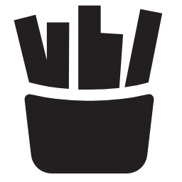 Fries Icon, fries,fast food
