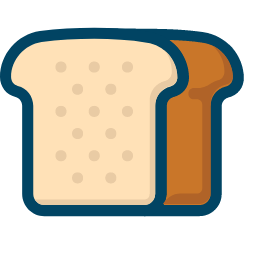 Bread Icon, bread,food,staple