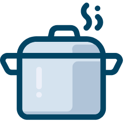 Cooking Pot with Dollar Sign Icon, pot,cooking,dollar