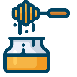 Honey Jar Icon, honey,jar,sweetener
