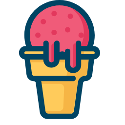Ice Cream Icon, ice cream,dessert,food