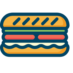 Sandwich Icon, sandwich,fast food,food