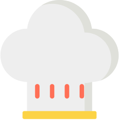 Chef's Hat Icon, chef hat,culinary