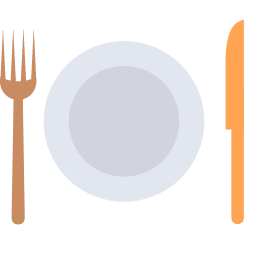 Fork, Knife, Plate Icon, cutlery,dining