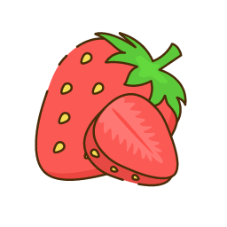 Dried Strawberry Icon, dried strawberry,snack