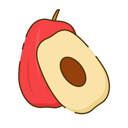 Red Date Icon, red date,dried fruit