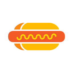 Hot Dog Icon, hot dog,fast food